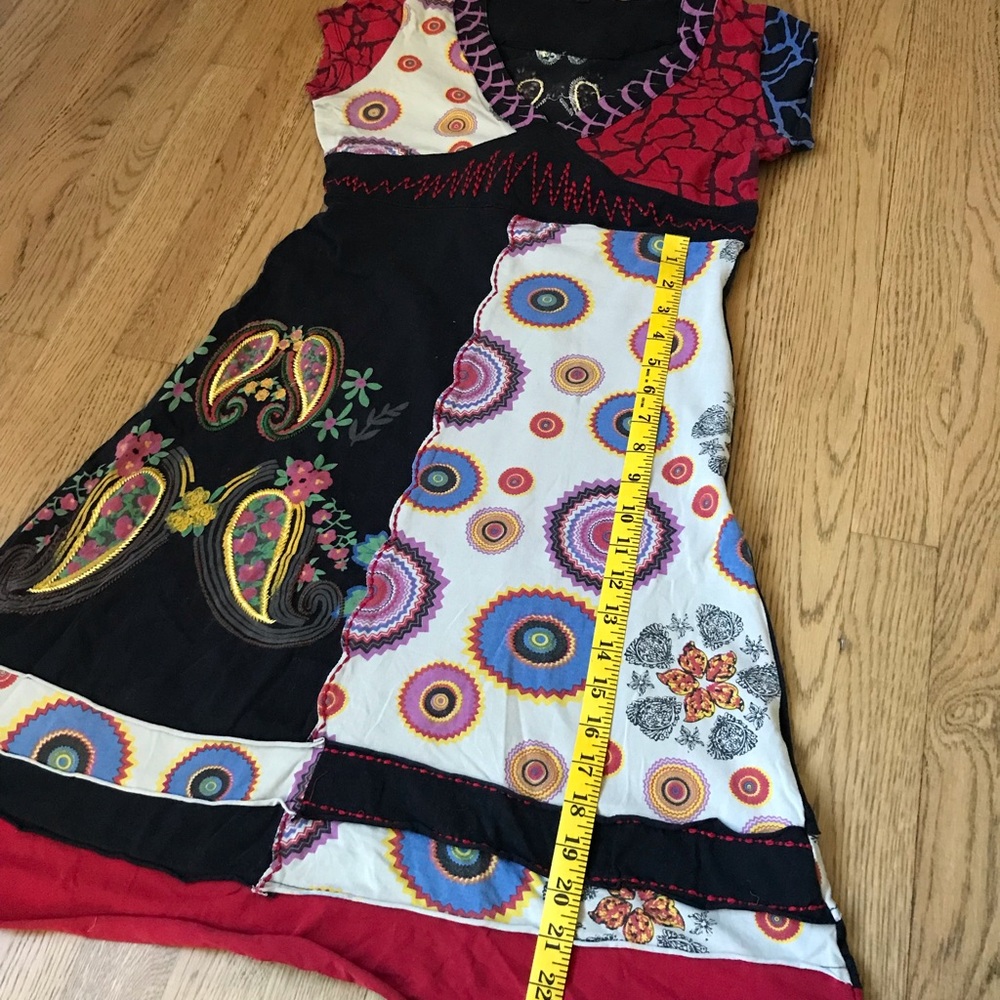 Beautiful knit dress from the Netherlands with an Asian vibe - Picture 12 of 12